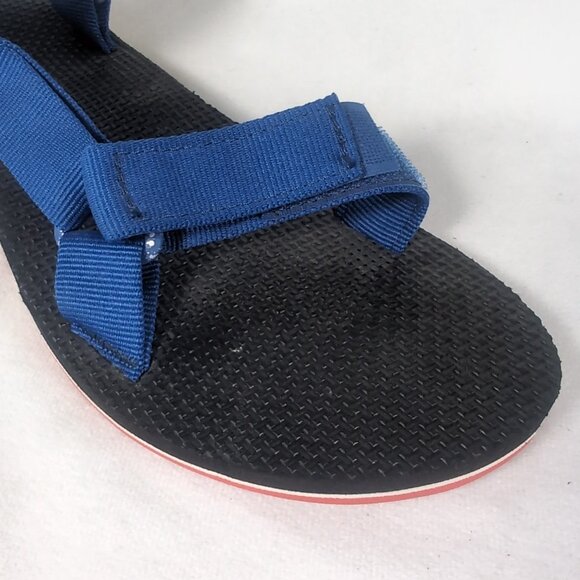 Teva Midform Universal Sandal Women 6 AMPUTEE SINGLE RIGHT Navy Blue Red 1013655 - Picture 7 of 11